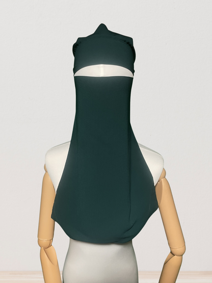 Pull Down Niqab With Flap